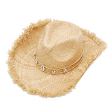 Cowgirl Hats Western Cowboy Hat Men's and Women's Summer Beach Hat Big Brim Sun Hat