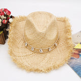 Cowgirl Hats Western Cowboy Hat Men's and Women's Summer Beach Hat Big Brim Sun Hat