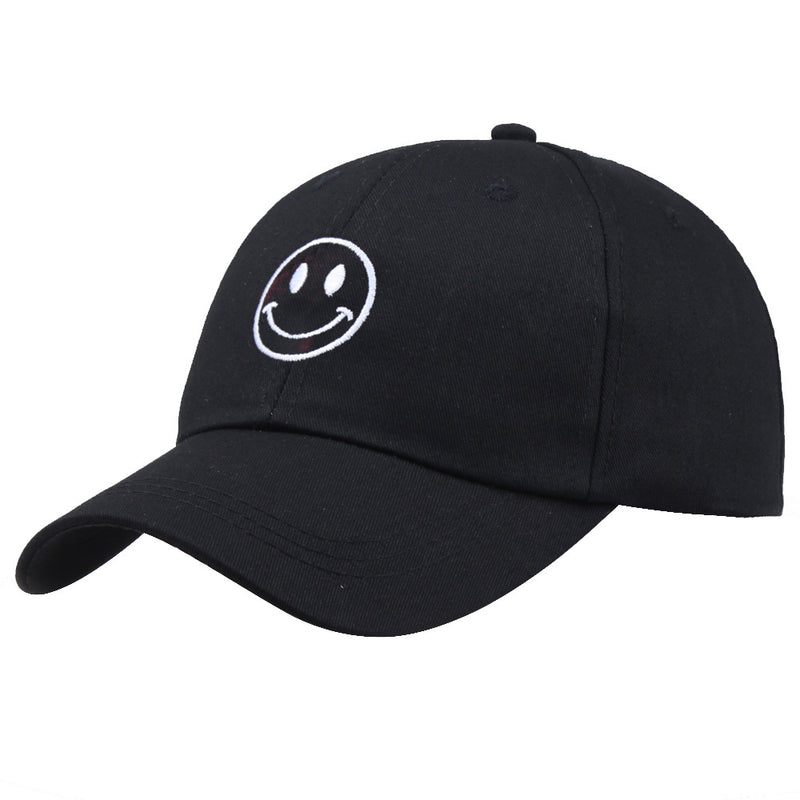 Smiley Face Cap Smiley Embroidery Hat Baseball Cap