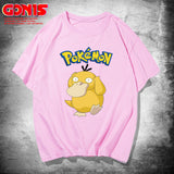 Men and Women Pokemon Pikachu T Shirt Y Pikachu Short Sleeve T-shirt