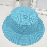 Men's Kentucky Derby Hats Summer Men's and Women's Straw Hat Beach Travel Straw Hat