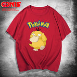 Men and Women Pokemon Pikachu T Shirt Y Pikachu Short Sleeve T-shirt