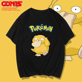 Men and Women Pokemon Pikachu T Shirt Y Pikachu Short Sleeve T-shirt