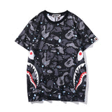 WGM Shirt Spring and Summer Printed T-shirt Casual Short Sleeve