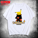 Men and Women Pokemon Pikachu T Shirt Y Pikachu Short Sleeve T-shirt