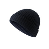 Toboggan Hat Retro Autumn and Winter Knitted Hat Men