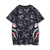 WGM Shirt Spring and Summer Printed T-shirt Casual Short Sleeve