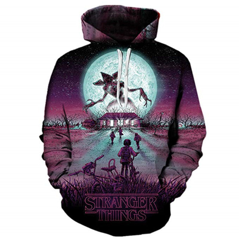 Stranger Things Hoodie Anime 3D Printed Hoodie Hoodie
