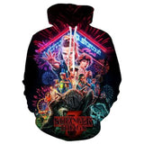 Stranger Things Hoodie Anime 3D Printed Hoodie Hoodie