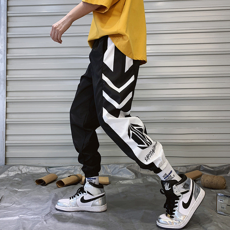 Men Pants Men's Casual Loose Track Pants