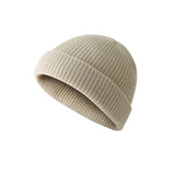 Toboggan Hat Autumn Winter Retro Dome Thermal Knitted Hat