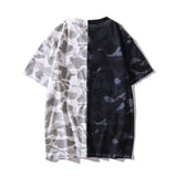 WGM Shirt Color Matching Printed T-shirt Men's Casual Camouflage Short Sleeve