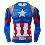 Marvel T Shirt Marvel Captain America Clothes Avengers 4 Scale Combat Clothes Marvel T-shirt