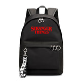 Stranger Things Backpack Printed Preppy Style Backpack Ribbon Bag Student Schoolbag Girl