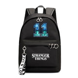 Stranger Things Backpack Printed Preppy Style Backpack Ribbon Bag Student Schoolbag Girl