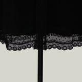 Women Lace Wedding Dress Mini Dress Women's Short Skirt V-neck Sexy Fashion Long Sleeve Dress