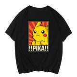 Men and Women Pokemon Pikachu T Shirt Y Detective Pikachu T-shirt