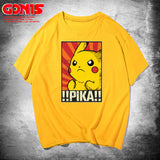 Men and Women Pokemon Pikachu T Shirt Y Detective Pikachu T-shirt