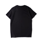 GVC T Shirt Bulldog Pattern Pure Cotton Loose Short Sleeve T-shirt Men