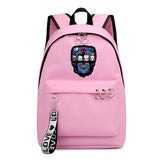 Stranger Things Backpack Printed Preppy Style Backpack Ribbon Bag Student Schoolbag Girl