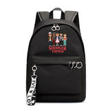 Stranger Things Backpack Printed Preppy Style Backpack Ribbon Bag Student Schoolbag Girl