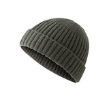 Toboggan Hat Retro Autumn and Winter Knitted Hat Men