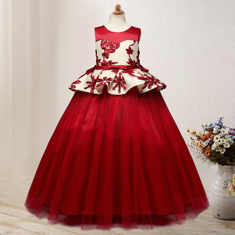 First Communion Dress Vestidos De Primera Comunion Lace Ball Gown Girl Party Princess Pageant Gown Girl Princess Dress