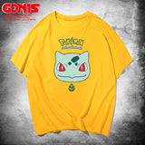 Men and Women Pokemon Pikachu T Shirt Pikachu Short Sleeve T-shirt for Men