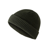 Toboggan Hat Autumn Winter Retro Dome Thermal Knitted Hat
