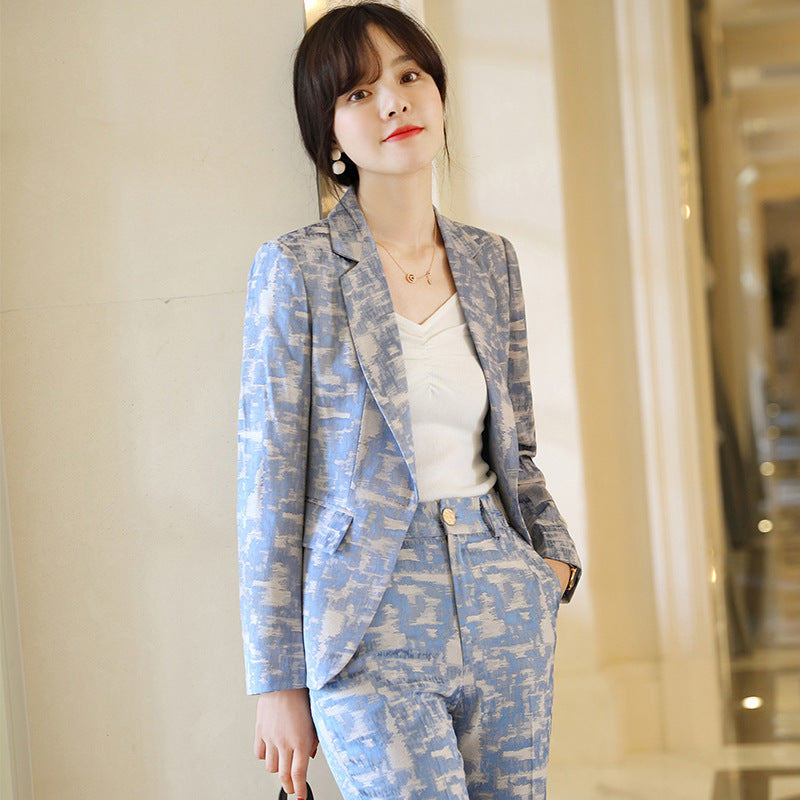 Womens Autumn Uniform Designs Formal Style Office Lady Bussiness Attire Work Suit
