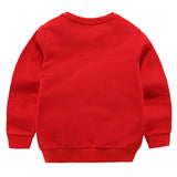 Children Pokemon Pikachu Hoodie Sweater round Neck Spring and Autumn Cotton