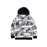 Children Boy Hoodie Autumn Pullover Sweater Loose Sweater