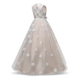 First Communion Dress Vestidos De Primera Comunion Lace Ball Gown Girl Party Princess Pageant Gown Evening Dress