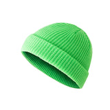 Toboggan Hat Autumn Winter Retro Dome Thermal Knitted Hat