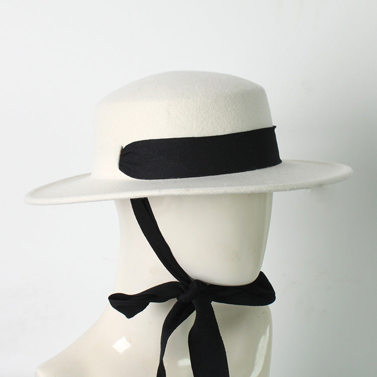 Fedora Golf Hats Autumn and Winter Women's Casual Fedora Hat