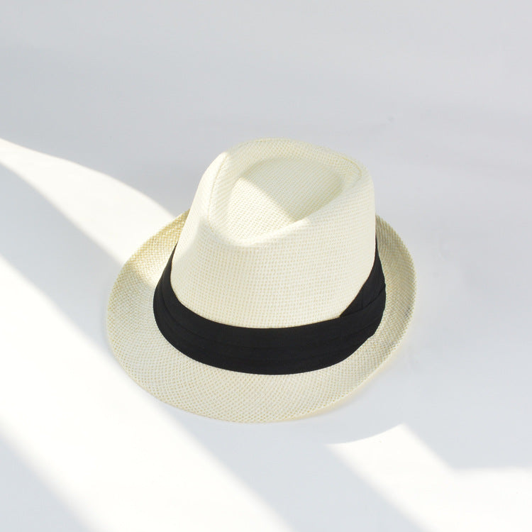 Italian Fedora Hats Summer Vacation Straw Hat Beach Hat