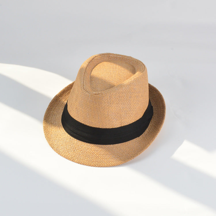 Italian Fedora Hats Summer Vacation Straw Hat Beach Hat