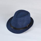 Italian Fedora Hats Summer Straw Hat Men's Top Hat