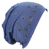 Women Winter Hats Spring and Autumn Winter Pearl Sleeve Cap Warm Casual