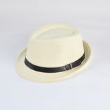 Italian Fedora Hats Summer Straw Hat Men's Top Hat