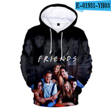 Friends Joy Hoodie Sweater Adult Casual Fashion