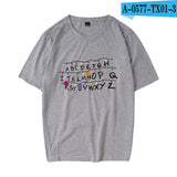 Stranger Things T Shirt Stranger Things Season 3 Casual Loose-Fitting T-shirt Men and Women