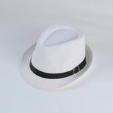Italian Fedora Hats Summer Straw Hat Men's Top Hat