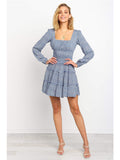 Milkmaid Dresses Autumn Long-Sleeved Dress