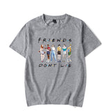 Stranger Things T Shirt Stranger Things Season 3 Casual Loose-Fitting T-shirt Men and Women