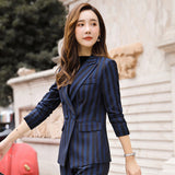 Women Autumn Uniform Designs Formal Style Office Lady Bussiness Attire Work Suit Business Suit Formal Suit