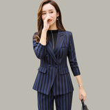 Women Autumn Uniform Designs Formal Style Office Lady Bussiness Attire Work Suit Business Suit Formal Suit