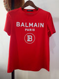 T Shirt Balmain Spring/Summer Short Sleeve Printed Letter Cotton T-shirt