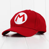 Mario Hat Baseball Hat Anime Baseball Cap Peaked Cap Sun Hat