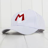 Mario Hat Baseball Hat Anime Baseball Cap Peaked Cap Sun Hat